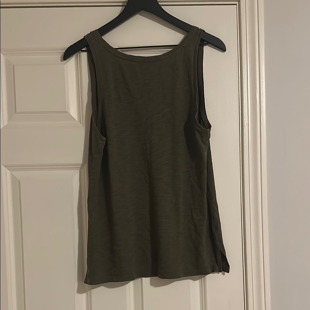 Old Navy Olive Green Tank Top - Picture 3 of 4